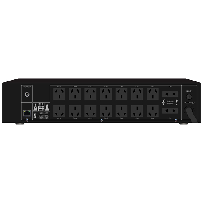 ZGR8813  16路云廣播電源管理器