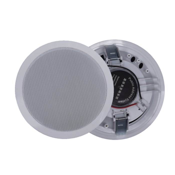 ZY655-3T  6.5寸5W/10W三線制定壓無(wú)后罩吸頂喇叭